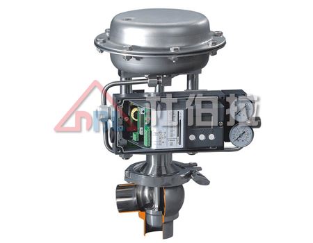 衛生級氣動薄膜角型調節閥